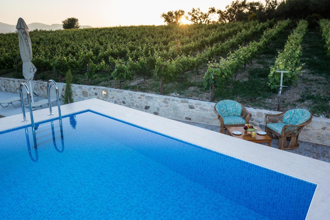 Villa Margarita'S Farm, Private Pool Malathiros Ngoại thất bức ảnh
